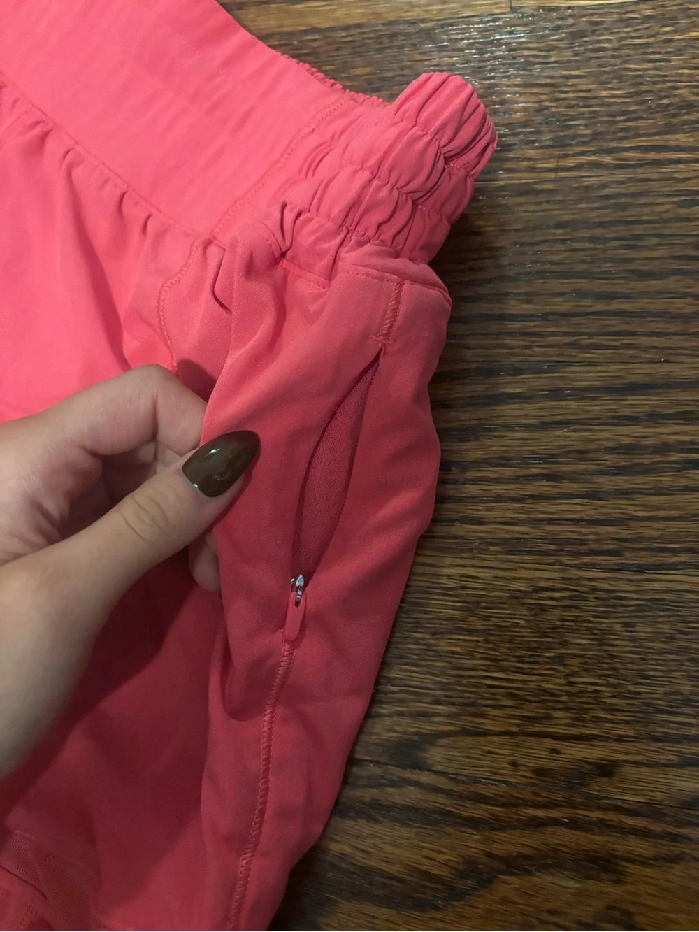 Lululemon Women’s High Rise Pink Running Shorts Size 4